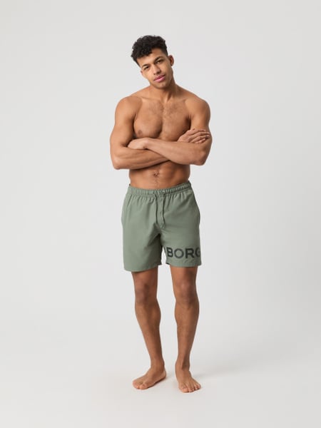 Björn Borg Borg Swim Shorts Grøn, XL