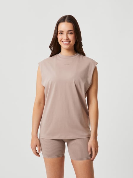 Björn Borg Studio Loose Fit Tank Beige, XL