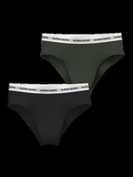 Björn Borg Core Logo High Waist Brief 2-pack Multi, XS