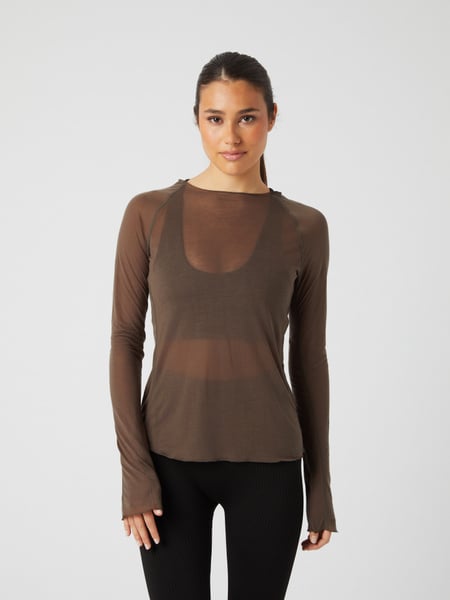 Björn Borg Studio Light Longsleeve Brun, XS