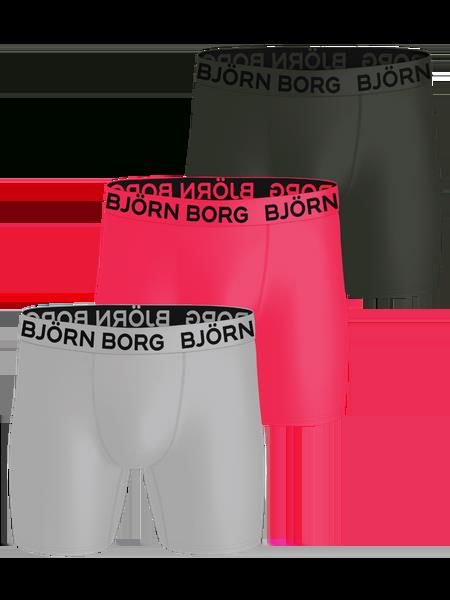 Björn Borg Sports Microfiber Boxers 3-pack Multi, M