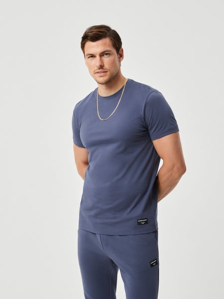 Se Björn Borg Centre T-shirt Blå, S hos Björn Borg