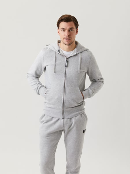 Björn Borg Centre Zip Hood Grå, XXL
