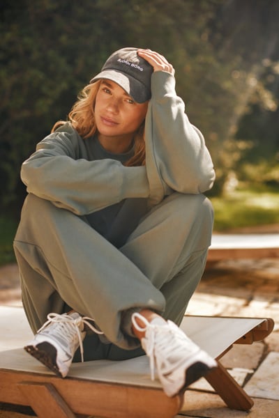 Björn Borg Studio Oversized Sweatshirt Grøn, XS