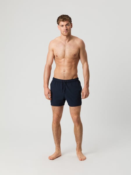 Björn Borg Borg Seersucker Swim Shorts Marineblå, S