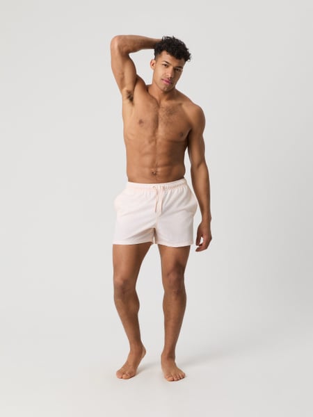 Björn Borg Borg Seersucker Swim Shorts Pink, L