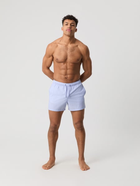 Björn Borg Borg Seersucker Swim Shorts Blå, M