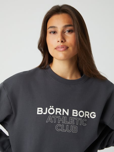 Björn Borg Borg Boyfriend Crew Grå, L