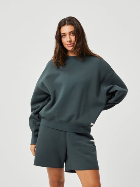 Björn Borg Studio Oversized Crew Grøn, S