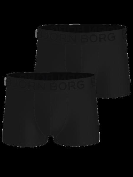 Björn Borg Sports Mesh Trunks 2-pack Sort, S