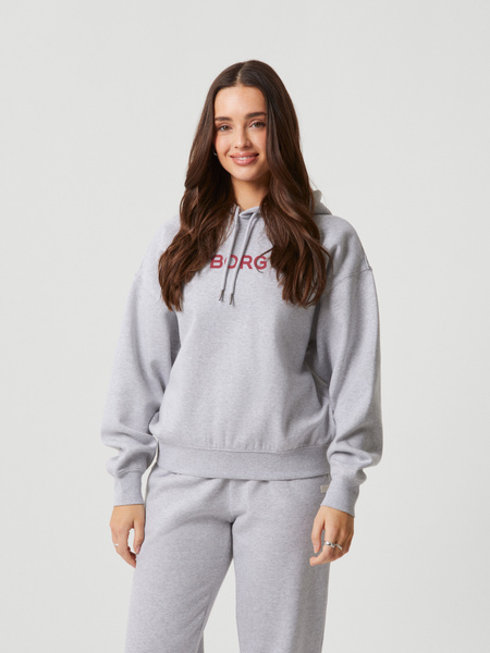 Björn Borg Studio Oversized Hoodie Grå, XXL