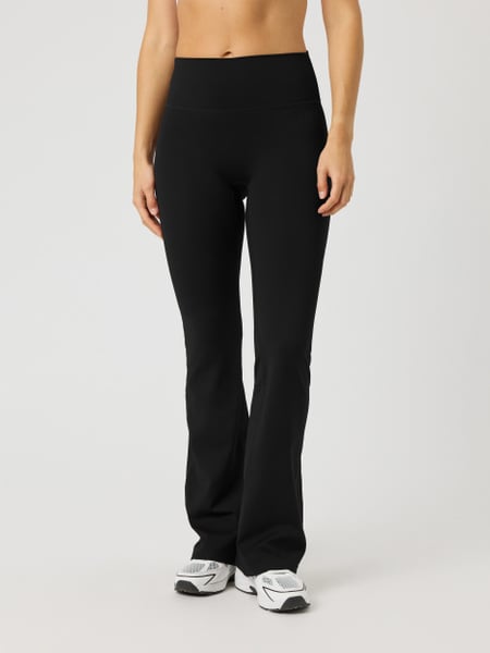 Björn Borg Borg Flare Tights Tall Sort, L