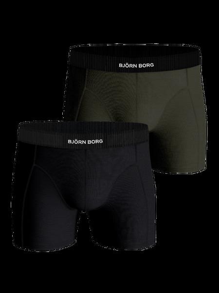 Se Björn Borg Organic Cotton Stretch Boxers 2-pack Multi, S hos Björn Borg