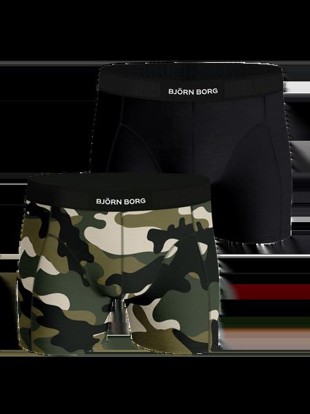 Björn Borg Organic Cotton Stretch Boxers 2-pack Multi, S