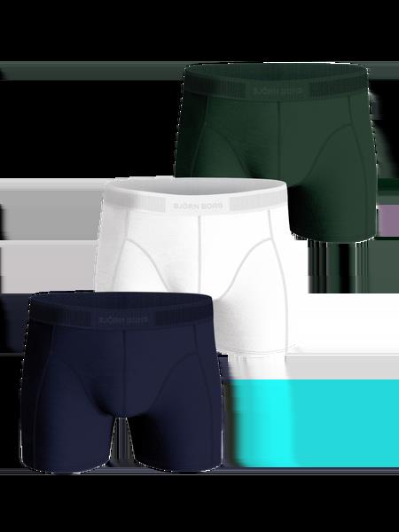 Björn Borg Organic Cotton Stretch Boxers 3-pack Multi, L
