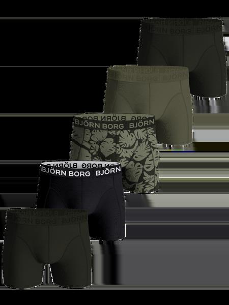 Se Björn Borg Cotton Stretch Boxers 5-pack Multi, M hos Björn Borg
