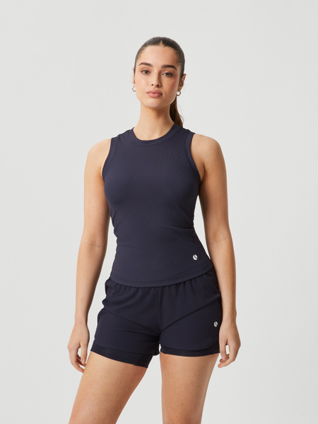 Björn Borg Ace Rib Tank Pocket Marineblå, M