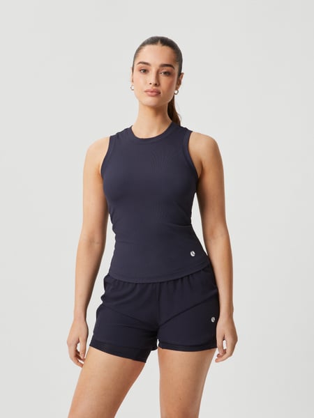 Björn Borg Ace Rib Tank Pocket Marineblå, XS