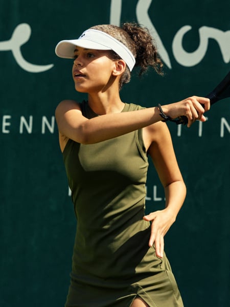 Björn Borg Ace Rib Dress Grøn, XS
