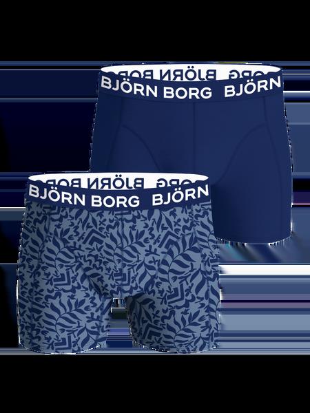 Björn Borg Bamboo Cotton Blend Boxers 2-pack Blå, S