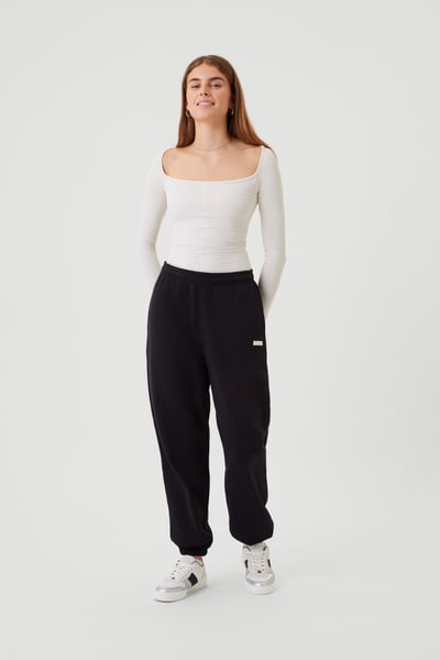 Björn Borg Studio Oversized Pants Sort, XL