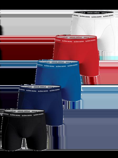 Björn Borg Cotton Stretch Boxers 5-pack Multi, XXL