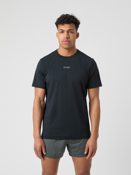 Björn Borg Borg Running Perforated T-shirt Sort, M
