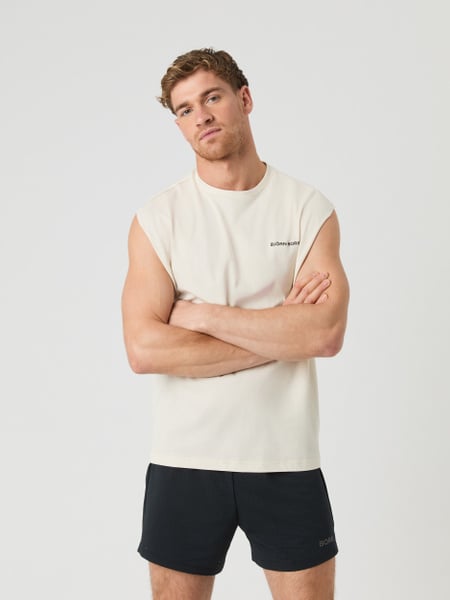 Björn Borg Borg Gym Sleeveless T-shirt Hvid, L