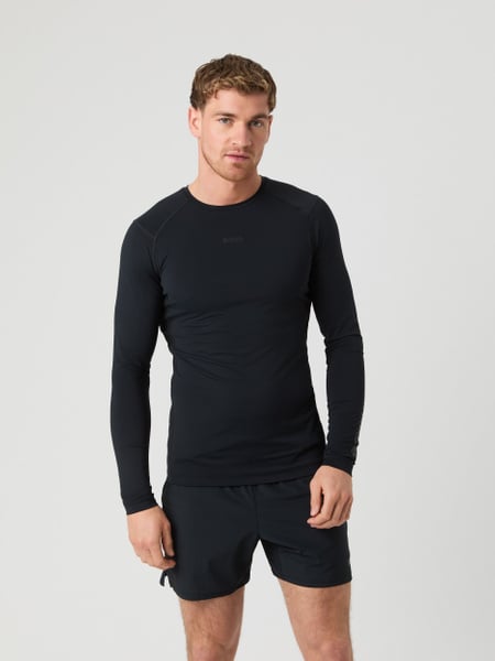 Björn Borg Borg Soft Compression Ls T-shirt Sort, M