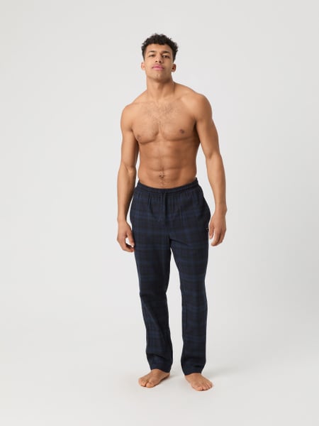 Björn Borg Core Flannel Pyjama Pants Marineblå, M