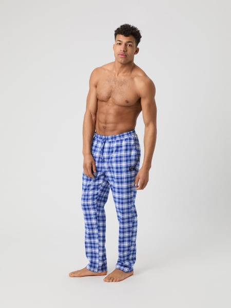 Björn Borg Core Flannel Pyjama Pants Blå, S
