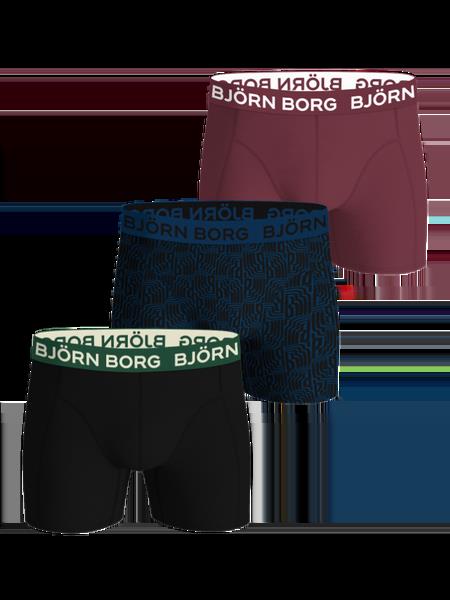 Björn Borg Cotton Stretch Boxers 3-pack Multi, L