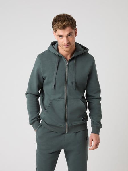 Björn Borg Centre Zip Hoodie Grøn, L
