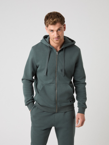 Björn Borg Centre Zip Hoodie Grøn, XL