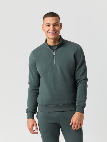 Björn Borg Centre Half Zip Grøn, XL