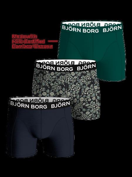 Björn Borg Bamboo Cotton Blend Boxers 3-pack Multi, S