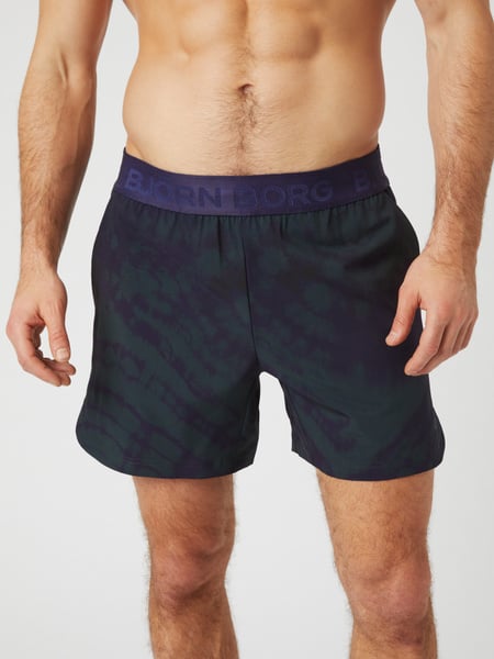 Björn Borg Ace Tie Dye Short Shorts Marineblå, M