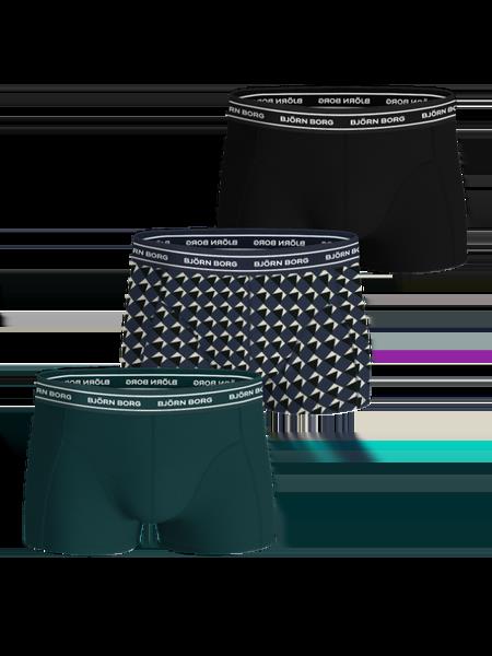 Björn Borg Organic Cotton Stretch Trunks 3-pack Multi, M