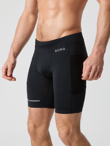 Björn Borg Borg Running Short Tights Sort, M
