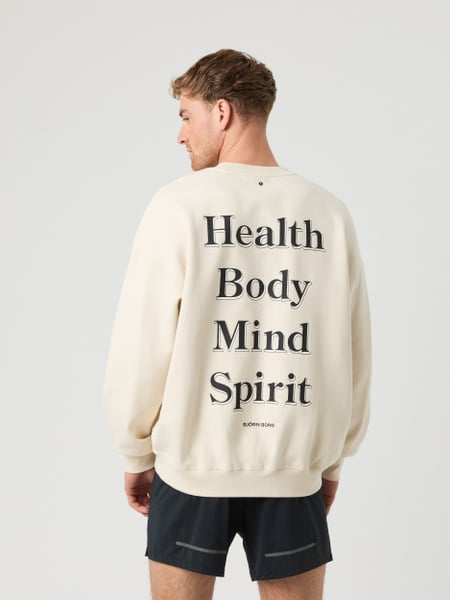 Björn Borg Borg Oversized Sweatshirt Hvid, S