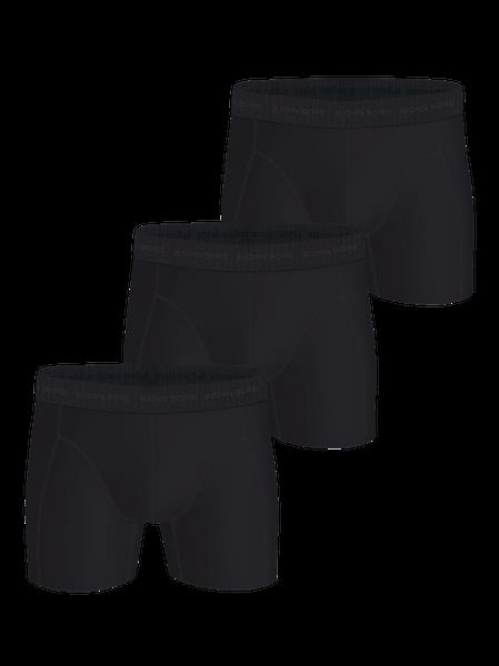 Björn Borg Microfiber Boxers 3-pack Sort, M
