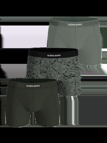 Björn Borg Organic Cotton Stretch Boxers 3-pack Multi, M