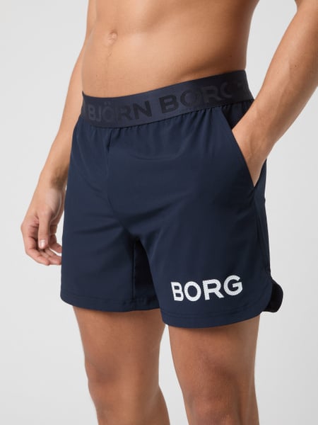 Björn Borg Borg Shorts 6 Inch Marineblå, M