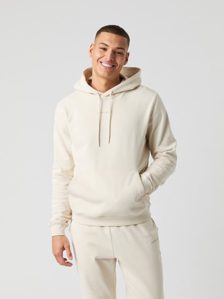 Björn Borg Borg Classic Hoodie Hvid, XXL