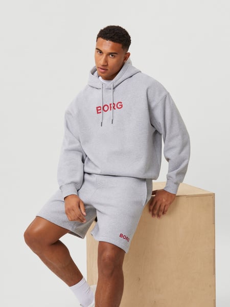 Björn Borg Borg Oversized Hoodie Grå, XL