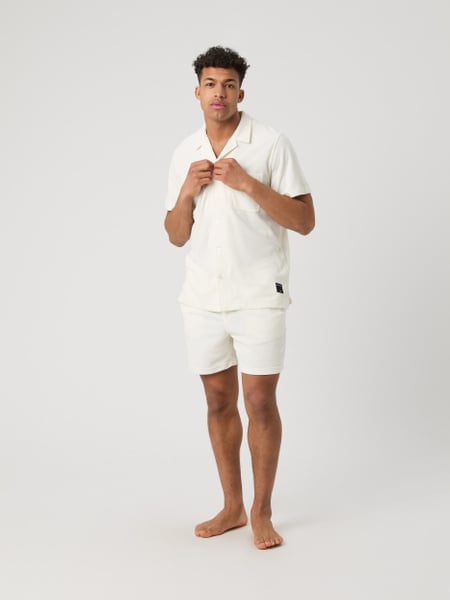 Björn Borg Borg Toweling Pool Shorts Hvid, XL