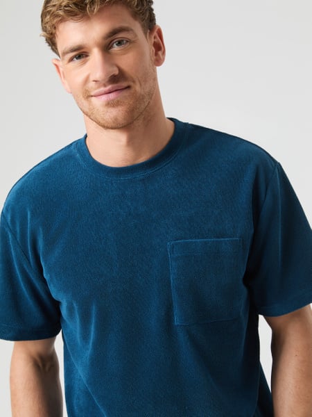 Björn Borg Borg Toweling T-shirt Blå, S