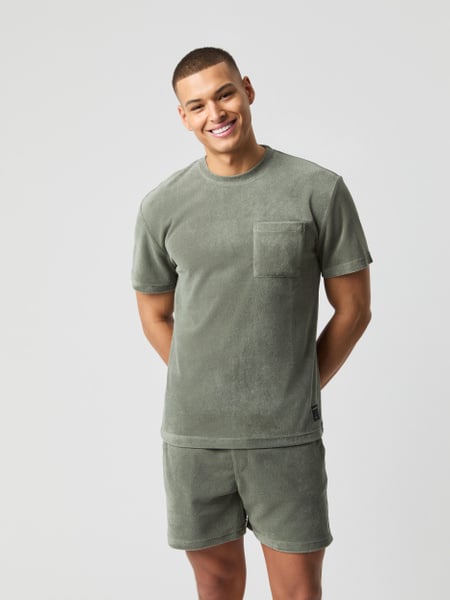 Björn Borg Borg Toweling T-shirt Grøn, S