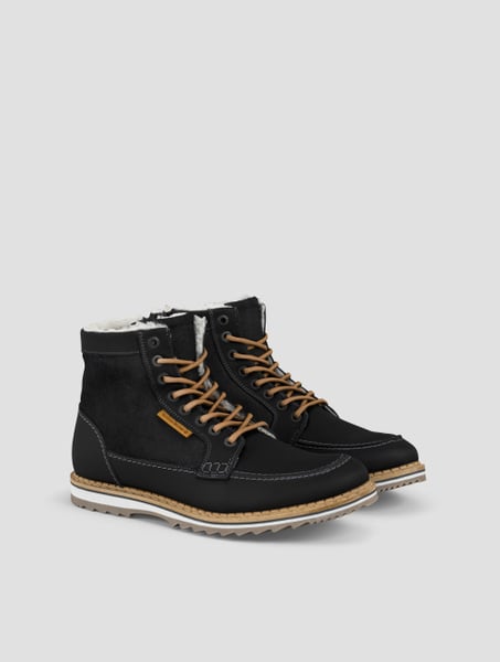Björn Borg Men´s Leather Boots Martyn Sort, 42