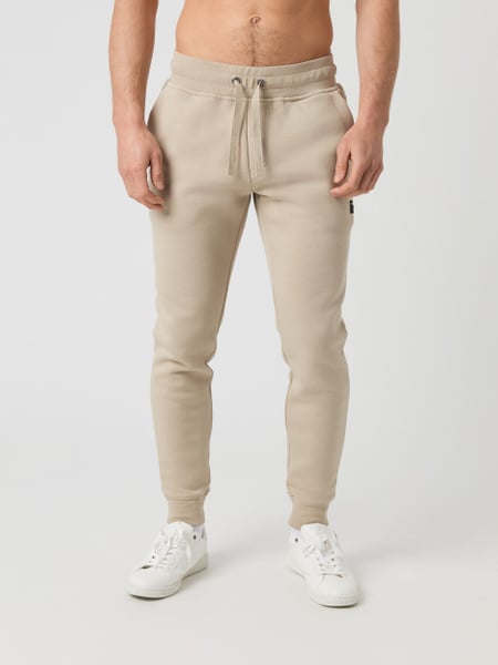 Björn Borg Centre Tapered Sweatpants Beige, XL
